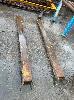 200 · PAIR LONG FORKLIFT EXTENSIONS, 2.1m