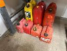 10 · 3 x 20 LITRE & 4 x 5 LITRE PVC FUEL CONTAINERS
