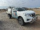 82 · 2019 NISSAN NAVARA D23 HI RIDER TRAYTOP 4x2, REG: YHR 66P (NSW), VIN: MNTB2D23A0003737, ODO: 65,789kms SHOWING, 6 SPEED MANUAL TRANSMISSION, DIESEL, 4x2, AIR CON, CRUISE CONTROL, POWER STEERING, POWER WINDOWS, 2 x KINCROME TOOL BOXES,, ALLOY TRAY, DROP SIDES, NUDGE BAR, LED LIGHT BAR, LADDER RACK, ALLOYS, (NO PAPERS, WITH 1 KEY/S)