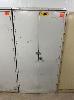 Steel Cabinet, 180cm, 2 Door, Brownbuilt, Grey