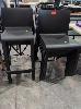 175 · 9 X STACKABLE POLYPROPYLENE CHAIRS, PEDRALI VOLT. COLOUR BLACK NE., 6 @ CHAIR HIGH BACKREST, 3 @ STOOL