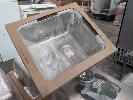 281 · 1 X 45L STAINLESS STEEL INSET LAUNDRY TUB, ABEY LSV45 (THE LEICHARD). 522 X 456 X 250 MM (W D H OVERALL), ** NEW **