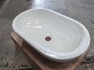 223 · 1 X ABOVE COUNTER OVAL CERAMIC BASIN, ARTO BASIN 7090. 550 X 350 X 150 MM (W D H)