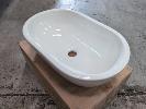 224 · 1 X ABOVE COUNTER OVAL CERAMIC BASIN, ARTO BASIN 7090. 550 X 350 X 150 MM (W D H)