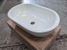 227 · 1 X ABOVE COUNTER OVAL CERAMIC BASIN, ARTO BASIN 7090. 550 X 350 X 150 MM (W D H)