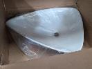 220 · 1 X ABOVE COUNTER TRIANGLUAR CERAMIC BASIN, ARTO BASIN 406. 640 X 460 X 120 MM (W D H)