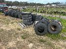 27 X Assorted Tractor & Trailer Tyres, Used No Gst