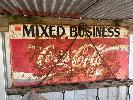 243 · ANTIQUE COCA-COLA SIGN, 1800 x 1000mm NO GST