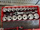 Tti 22 Piece Metric Socket Set, 1" Drive, As New No Gst