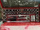 2 · 2 x SIDCHROME SOCKET SETS, 40 PIECE METRIC, 1/2" DRIVE &, 28 PIECE IMPERIAL, 3/8" DRIVE NO GST