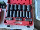 28 · TTI 17 PIECE DEEP IMPACT SOCKET SET, 3/4" DRIVE NO GST