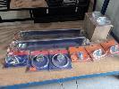 317 · 10 X ASSORTED BATHROOM FITTINGS. TOWEL RAILS, TOWEL RINGS, TOILET ROLL HOLDERS ETC (PART SHELF).