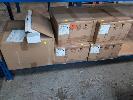 342 · BOX PLASTIC RECESSED EXIT LIGHT MOUNTS & 4 x BOXES EXIT LIGHTS