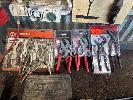 92 · 3 x SELF ADJUSTING PLIERS, 2 x MULTI GRIPS, 8 x VICE GRIPS,, ALL AS NEW NO GST