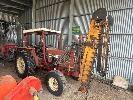 125 · TRACTOR, INTERNATIONAL 485, 2WD, MOD: THA 85 SERIES, HOURS: 5,029 SHOWING, S/NO: 4371021894, WITH VINE TRIMMER ATTACHMENT, PELLENC, NO PAPERS NO GST