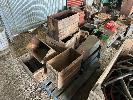 152 · 8 x TIMBER CRATES & 3 x METAL TUBS, 1 x PALLET NO GST