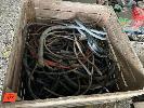 155 · AIR, OIL, PVC HOSES INCLUDING HYDRAULIC FITTINGS, 1 x PALLET NO GST
