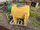 187 · FIBREGLASS SPRAY TANK & HOSE REEL, PETROL HONDA MOTOR NO GST
