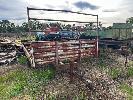 221 · GITSHAM FARM TRAILER, SINGLE AXLE, 4000 x 2400mm, PIN HITCH NO GST