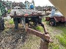 Antique Tipping Flat Deck Trailer, Single Axle No Gst