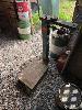 ANTIQUE SCALES, MASSEY HARRIS CHUTE & METAL TINS NO GST