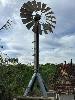 Windmill, Metters, Approx 3.6m (H), Mounted On 4 X Concrete Bases No Gst