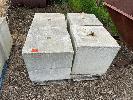8 X Concrete Blocks, 600 X 600 X 600m With Lifting Points No Gst