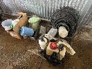 Backpack Sprayers, Irrigation Line, Irrigation Spares & 4 Xx Camp Chairs No Gst