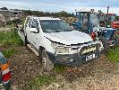 134 · 2013 HOLDEN COLORADO LX EXTRA CAB TRAY UTE 4x4, REG: S629 BTT, VIN: MMU145DH0DH686609, ODO: N/A, 2.8LITRE DIESEL, AUTOMATIC TRANSMISSION, WHITE DUCO, 4x4, ALLOY TRAY, , CONDITION:, - NOT RUNNING, NO GST