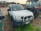 136 · 2005 HOLDEN RODEO LX DUAL CAB UTE 4x4, REG: XGR 466, VIN: N/A, ODO: N/A, 30LITRE DIESEL, MANUAL TRANSMISSION, 4x4, , CONDITION:, - NOT RUNNING, NO GST