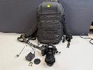 424 · PANASONIC LUMIX DC-G95 MIRRORLESS CAMERA WITH, - PANASONIC LUMIX 12-60mm f/3.5-5.6 LENS, - 128GB SD CARD, - BATTERY CHARGER, - LOWEPRO PROTACTIC BP 350 AW II CAMERA BACKPACK