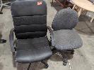 427 · 2 X ASSORTED GAS LIFT OFFICE CHAIRS. NO GST