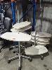 432 · 4 X MOBILE OFFICE STANDS. INCOMPLETE, PARTS MISSING. NO GST