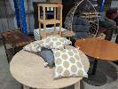 433 · BULK LOT OF ASSORTED FURNITURE & FABRICS. 20 ITEMS APPROX. NO GST