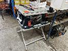 1 · TABLE SAW, BOSCH PROFESSIONAL, MOD: GTS635-216, HEAVY DUTY, BLADE DIAMETER: 216mm, 240V, ON FOLDING WORK STAND NO GST
