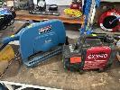 8 · FRICTION CUT OFF SAW, RYOBI C-355N, 240V & GENERATOR, HONDA EX350, 12 & 240V, 350VA, PETROL NO GST