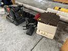 15 · FRICTION CUT OFF SAW, GMC PLATINUM,, 355Mm HEDGE TRIMMER, RYOBI, 240V,, CHEMICAL TOILET, ETC NO GST