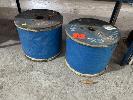 19 · WIRE ROPE CABLE, NOBLES,, 3-4mm DIAMETER,, BLUE PVC OUTER WITH GALV STEEL WIRE, 2 x ROLLS, 1000m