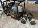 23 · 2 x RIGHT ANGLE DRIVE MOTORS & STATIONARY ENGINE HONDA GC160, 5HP, ALL FAULTS