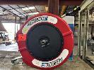 39 · RETRACTABLE HOSE REEL, HOT WATER, MACNAUGHT, MOD: WH415R-01, 150 PSI, RED