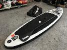 58 · INFLATABLE PADDLE BOARD, TAKACAT, WHITE & BLACK, SIZE: 3000mm (L), WITH PUMP, PADDEL & CARRY BAG