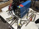 177 · MIG WELDER, ICEM, DUE MIG, 240V WITH 7 x ASSORTED VICE GRIPS