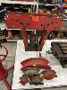 181 · PIPE BENDER, MANUAL HYDRAULIC WITH 5 x ASSORTED SIZES INCLUDING 2.5 TO 1"