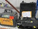 194 · A/C GAS RECOVERY UNIT, FIELDPIECE, MOD: MR45INT, 240V, DIGITAL THERMOMETER, TESTO, MOD: 925, IN CARRY CASE