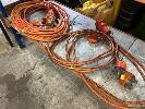 199 · 2 x EXTENSION CORDS, 415V, 30 AMP, ASSORTED SIZES