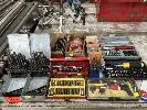 217 · 2 x DRILL BITS SETS, 3 x SOCKET SETS, DRIVING BIT SETS, NUMBER PUNCH SET, TAPPING HEAD, ETC