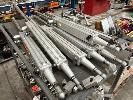 217a · 7 x ASSORTED PNEUMATIC RAMS,, LENGTHS UP TO 1100mm, TOP SHELF NO GST