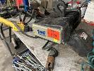 239 · ELEC CHAIN HOIST, SWF KRANTECHNIK MILLSON, 125kg LIFT, PENDANT CONTROL, 400V &, AIR CHAIN HOIST, MINI 125 & CONTROLLER, 1 x SHELF NO GST