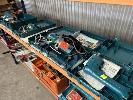 263 · MAKITA POWER TOOLS, INCLUDING, POWER PLANER,, MOD: 1100,, JIGSAW,, MOD: 43018V,, 2 x TEK & SCREWDRIVERS & CORDLESS DRILL, IN CARRY CASES, 1 x SHELF