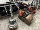 273 · ROTARY HOE, SCOTT BONNAR, 3HP PETROL,, REEL MOWER, SCOTT BONNAR, MOD: 45 &, FLOOR SCRUBBER & POLISHER, BRAMIL, 240V